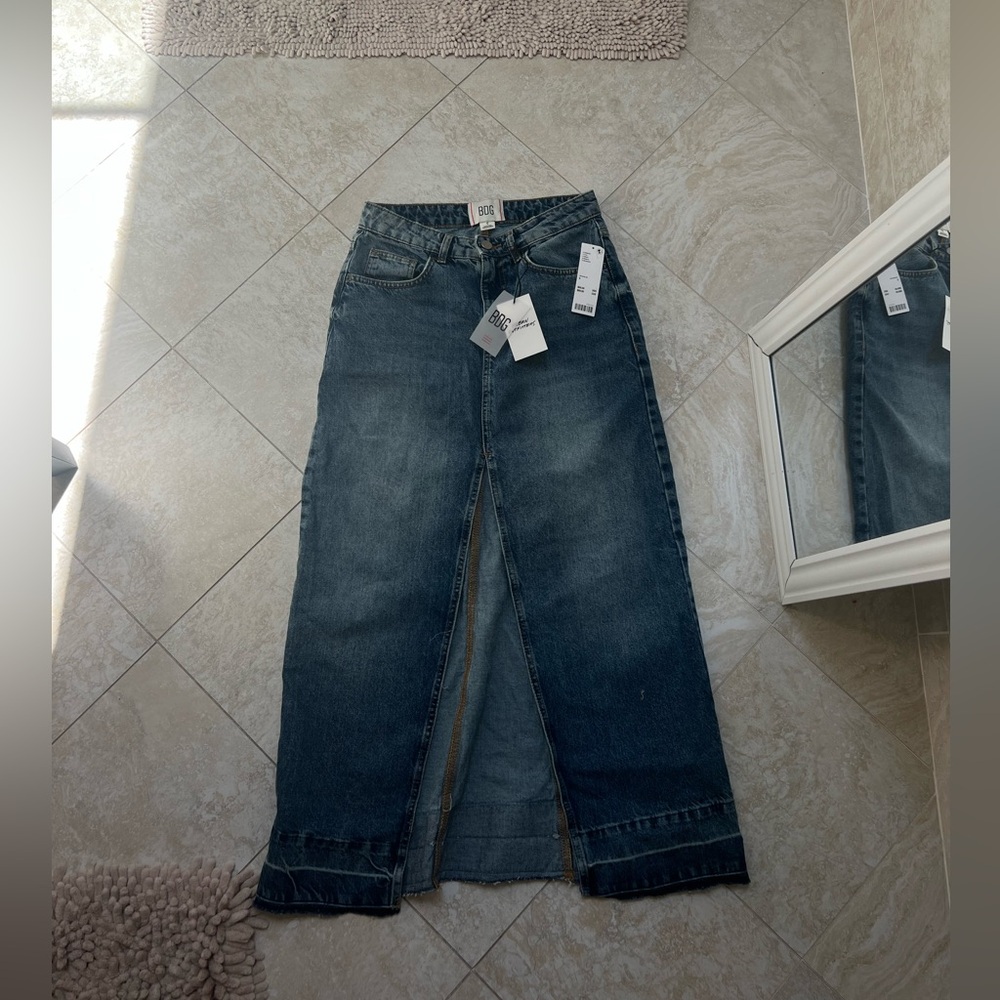 NWT BDG denim skirt